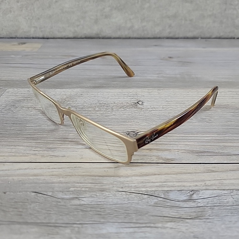 Ray-Ban‎ RB8613 1065 Eyeglasses Titanium Frames Only 53-17 145mm Full Rim